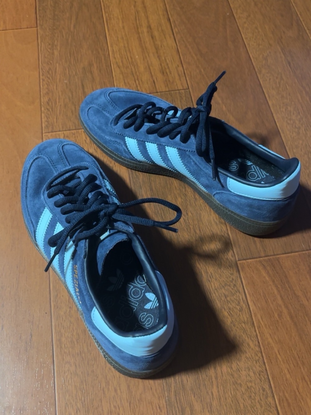 Adidas Men's Gazelle Suede Sneakers in Navy/blue